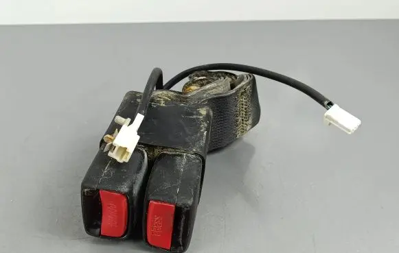 Middle seatbelt buckle (rear)