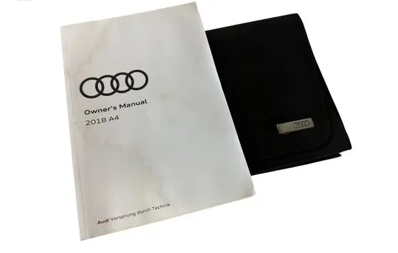 Audi A4 S4 B9 Owners service history hand book 8W0012721BE