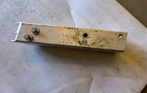 Front bumper shock/impact absorber