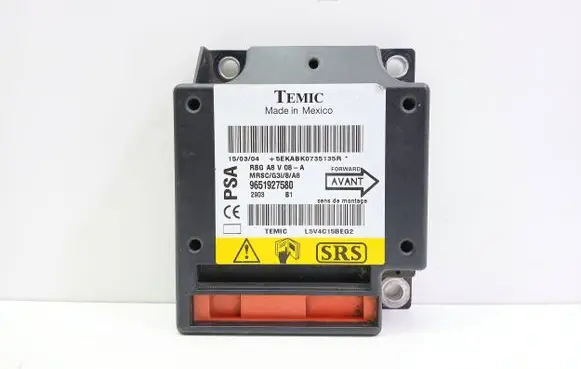 Citroen C3 Airbag control unit/module 9651927580