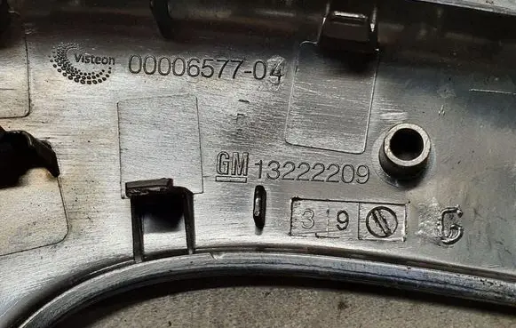 Opel Insignia A Other rear door trim element 13222209 000065770