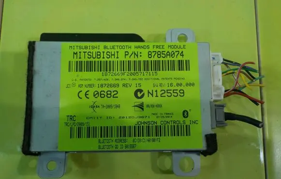 Mitsubishi Outlander Central body control module 8785A074 XP223