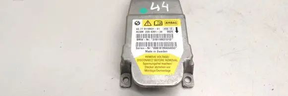 BMW 5 E60 E61 Airbag control unit/module 6577911893101 2204391340626 0626