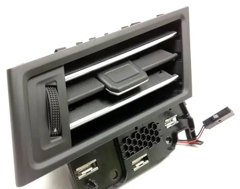 Dashboard side air vent grill/cover trim