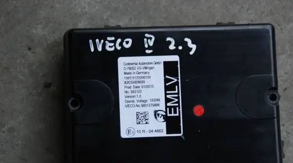 Iveco Daily 6th gen Central body control module 5801375499