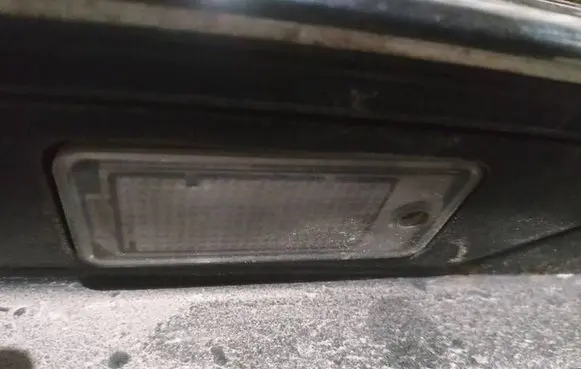 Audi A6 S6 C6 4F Number plate light
