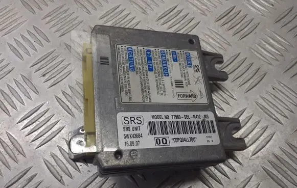 Honda City Airbag control unit/module 77960-SEL-N412-M3