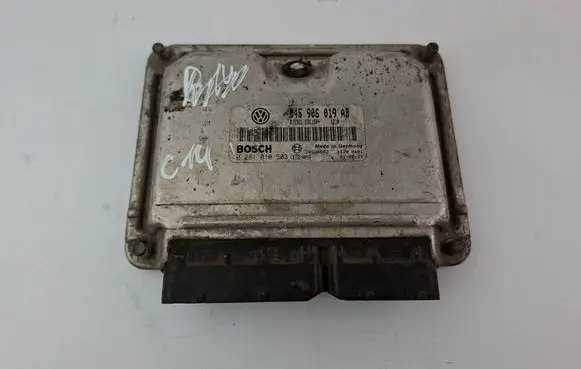 Volkswagen Polo III 6N 6N2 6NF Engine control unit/module 045906019AB 0281010503