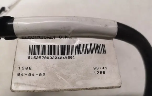 Volvo S60 Negative earth cable (battery) 9162579