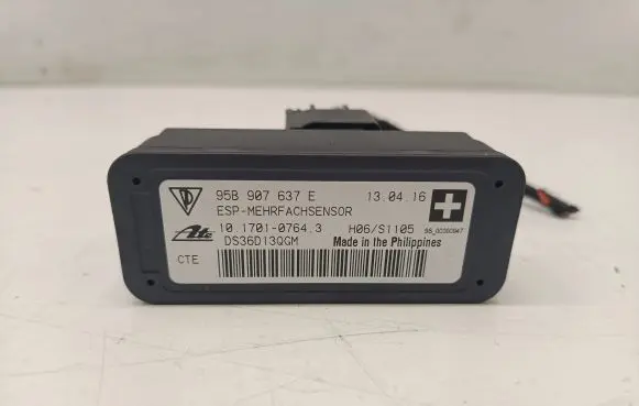 Porsche Macan (95B) ESP acceleration yaw rate sensor 95B907637E