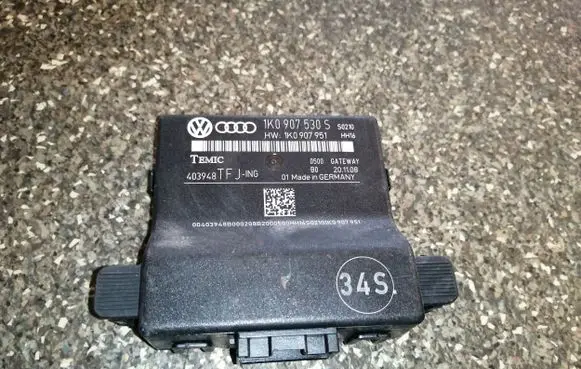 Volkswagen Golf VI Gateway control module 1K0907530S