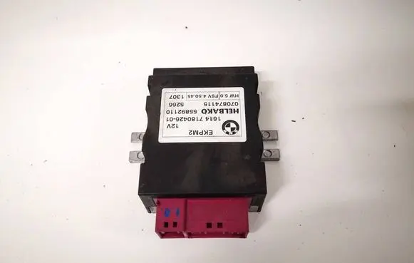 BMW 3 E90 E91 Fuel injection pump control unit/module 1614718042601