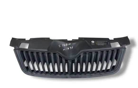 Skoda Fabia Mk2 (5J) Front bumper upper radiator grill 5J0853668B 3200201