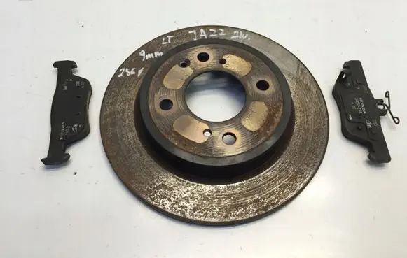 Rear brake disc