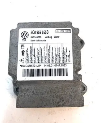 Volkswagen Golf VI Airbag control unit/module 5C0959655B 5WK44286