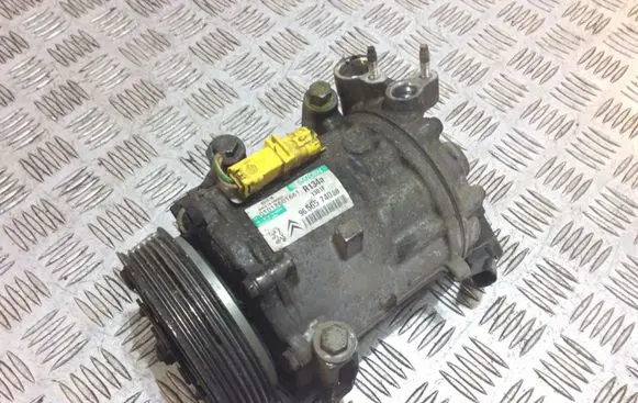 Peugeot 407 Air conditioning (A/C) compressor (pump) 9656574080 R134A