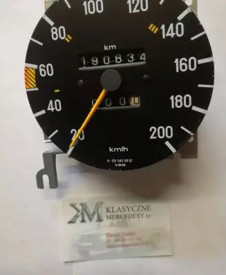 Mercedes-Benz W123 Speedometer (instrument cluster) 1235420057