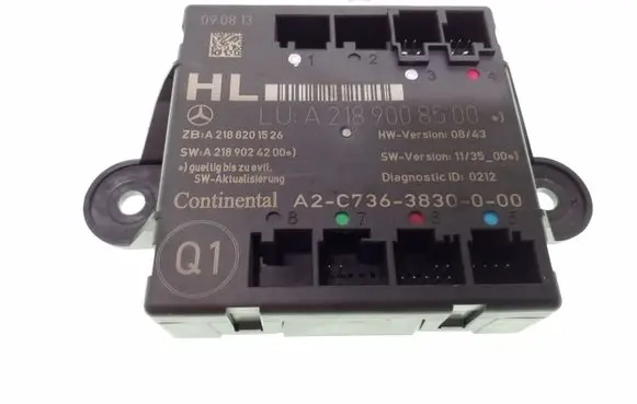 Mercedes-Benz E W212 Door control unit/module A2189008500