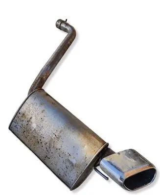 Jaguar XF X250 Rear muffler/silencer tail pipe 9X235230AC
