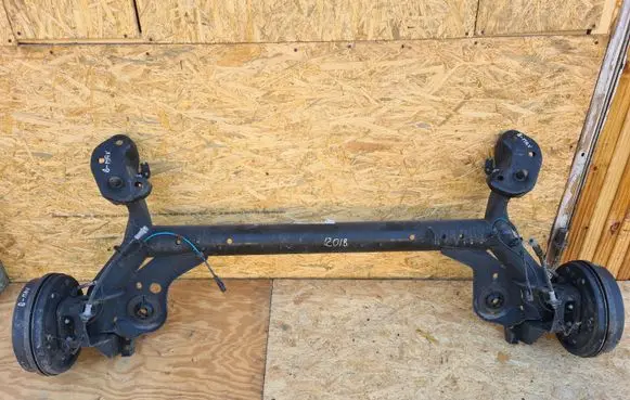 Rear axle beam