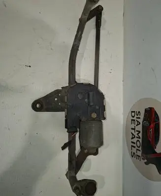 Volkswagen PASSAT B6 Front wiper linkage and motor 0390241609 3C1955119A
