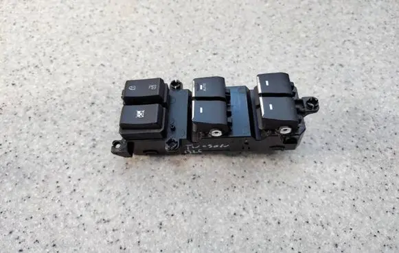 Electric window control switch