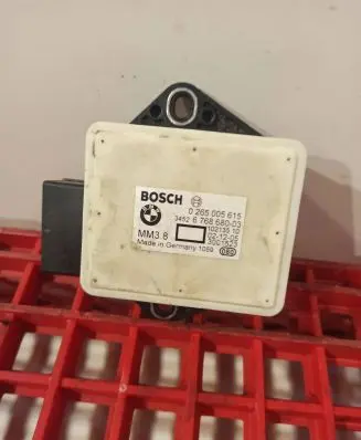 BMW 5 E60 E61 ESP acceleration yaw rate sensor 0265005615 6768680 3001523