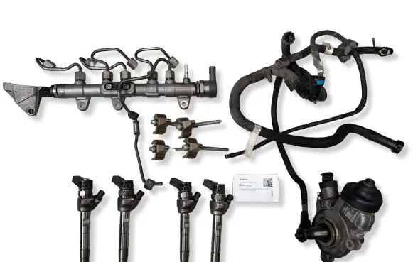 BMW 5 F10 F11 Fuel injection system set 8511626 0445010588 0928400840