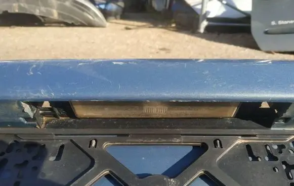Toyota Yaris Number plate light