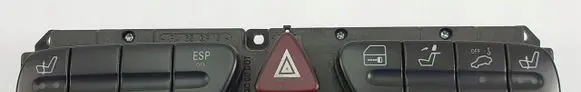 Mercedes-Benz CLK A209 C209 Hazard light switch 2038215858