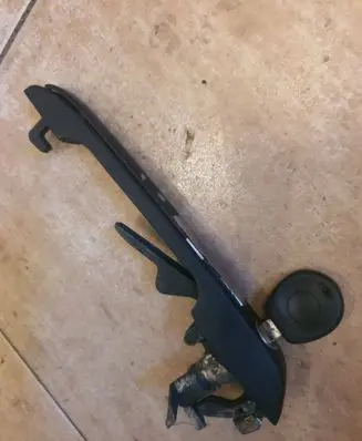 Volkswagen Golf II Front door handle cover 191837223