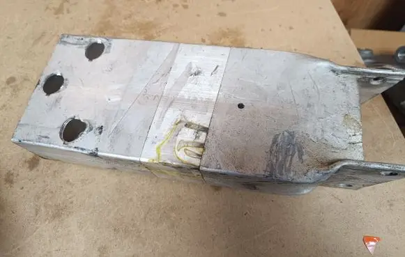 Mercedes-Benz GLC C253 Front bumper shock/impact absorber A2136201500