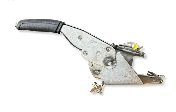 Peugeot 407 Handbrake/parking brake lever assembly 9654841677