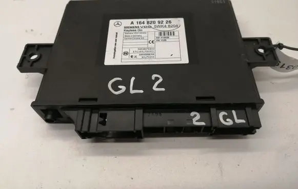 Mercedes-Benz GL X164 Keyless (KESSY) go control unit/module A1648209226