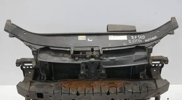 Volkswagen PASSAT B7 Radiator support slam panel B7140726PASP