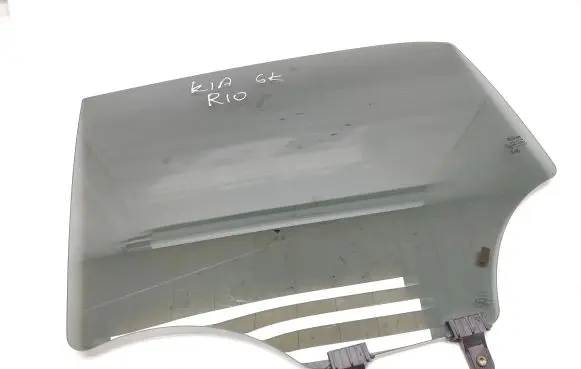 KIA Rio Rear door window glass 43R016943 E000008 DOT748AS3M35