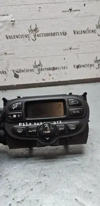 Peugeot 307 Climate control unit 96430991xt