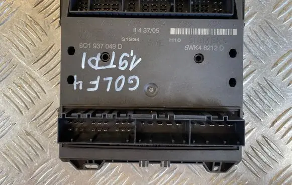 Volkswagen Polo IV 9N3 Comfort/convenience module 6Q1937049D 5WK48212D