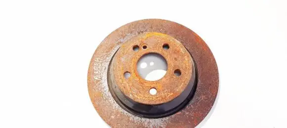 Mercedes-Benz S W221 Rear brake disc neventiliuojamas