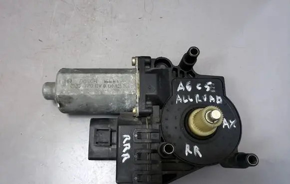 Audi A6 Allroad C5 Rear door window regulator motor 0130821784 0130821734