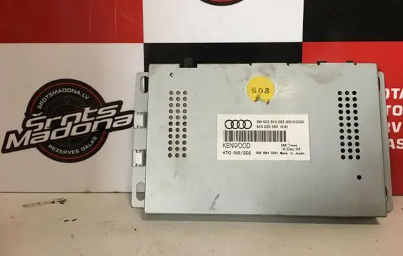 Audi A6 S6 C6 4F Antenna control unit 4E0035563