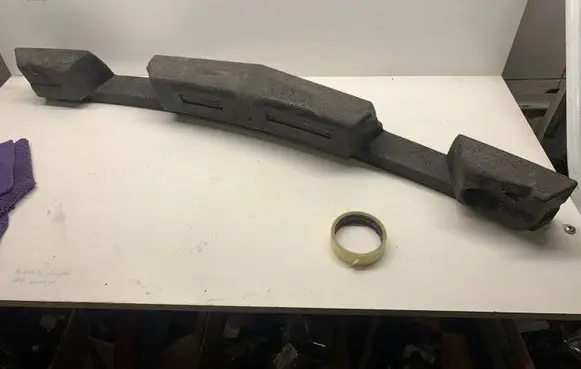 Mercedes-Benz R W251 Front bumper foam support bar A2518850034 1870RRR
