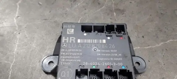 Mercedes-Benz E W212 Door control unit/module a2128208426