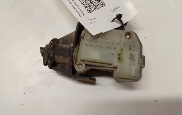 Fuel tank cap lock motor