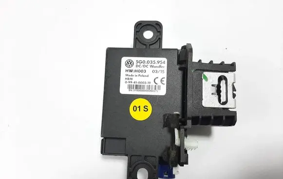 Volkswagen Golf VII Voltage converter/converter module 5G0035954