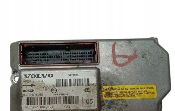 Volvo S80 Airbag control unit/module 0285001256