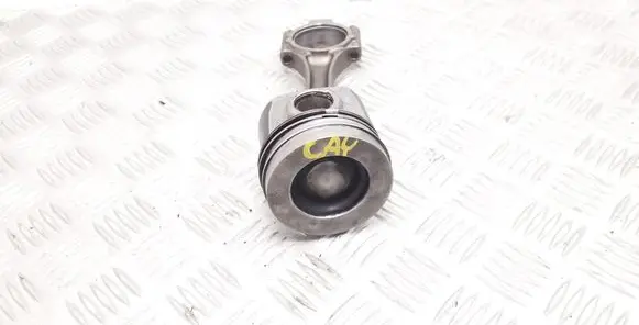 Piston with connecting rod