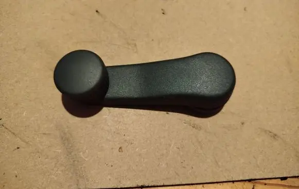 Skoda Roomster (5J) Rear door window winding handle 1H0837581D