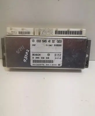 Mercedes-Benz E W211 ESP (stability system) control unit 0335454132