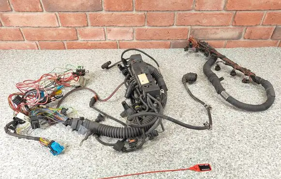 Engine installation wiring loom